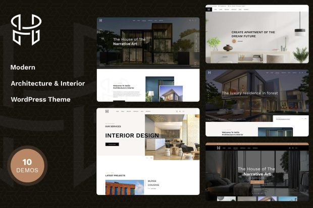 Hellix - Modern Architecture WordPress Theme 1.0.35