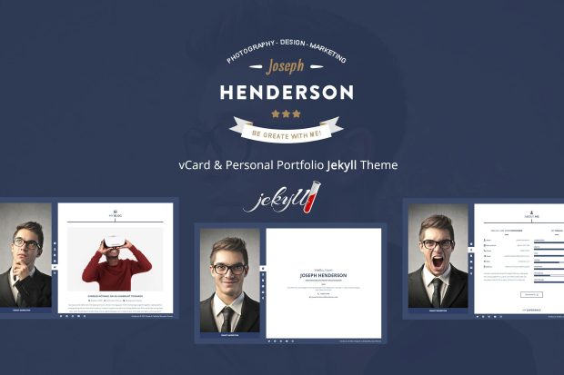 Henderson - vCard Personal Portfolio Jekyll Theme