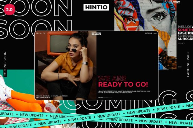 Hintio - Coming Soon & Landing Page Template