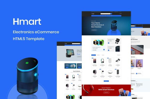 Hmart - Electronics eCommerce HTML Template