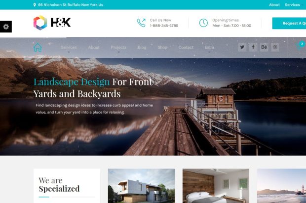 Hnk - Business and Architecture HTML Template