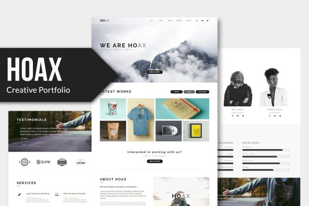 HOAX - Creative Multipurpose HTML Template