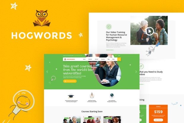 Hogwords - Education Center WordPress Theme 1.2.5