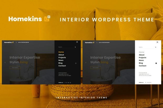 Homekins - Interior WordPress Theme 1.0