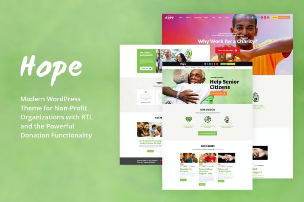 Hope - Non-Profit, Charity & Donations WP Theme 2.2.7