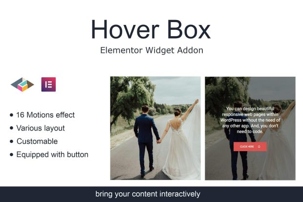 Hover Box Elementor Page Builder Addon 1.0.4