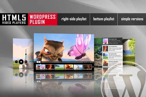 HTML5 Video Player With Playlist WordPress Plugin 5.3.5