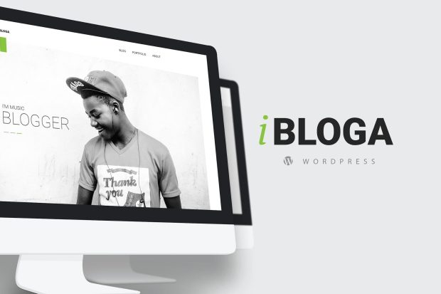 iBloga — Clean and Minimal Blog WordPress Theme 1.0.1