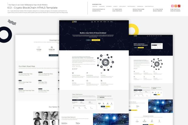 ICO - Crypto BlockChain HTML5 Template