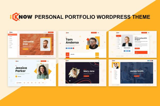 iKnow - Personal Portfolio WordPress Theme 8.0