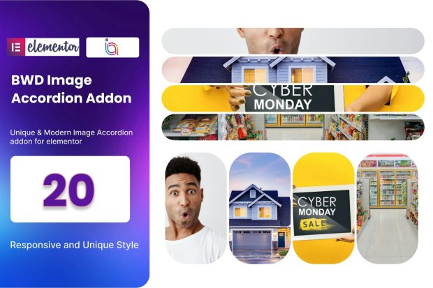 Image Accordion addon for elementor 1.0