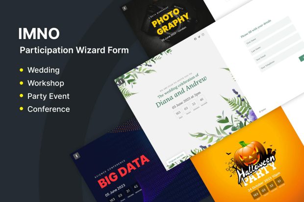 Imno - Multipurpose Registration Form Wizard