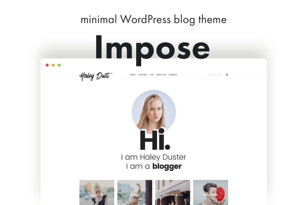 Impose Blog - A WordPress Blog Theme For Bloggers 1.1.9