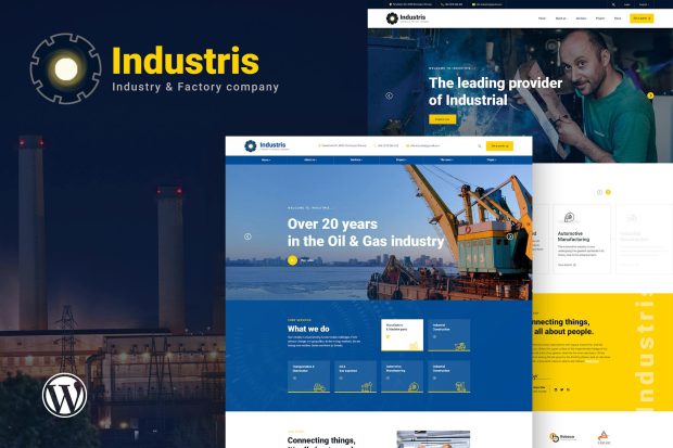 Industris - Factory & Business WordPress Theme 1.1.4