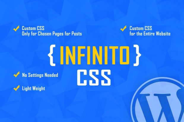 INFINITO - Custom CSS for Chosen Pages and Posts 1.3