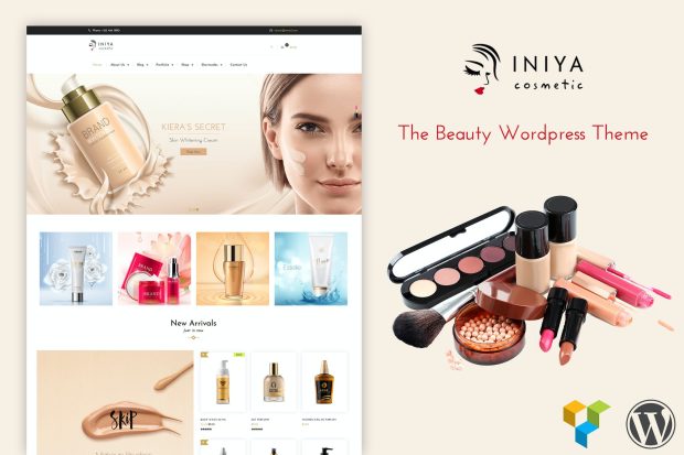 Iniya - Beauty Cosmetic WordPress Theme 3.1