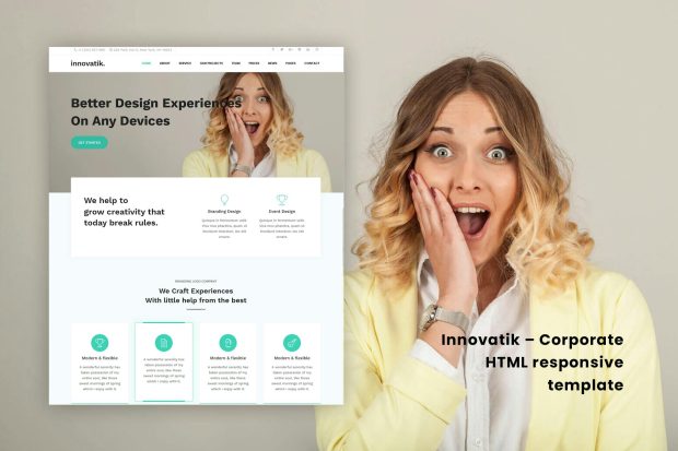 Innovatik - Corporate HTML responsive template