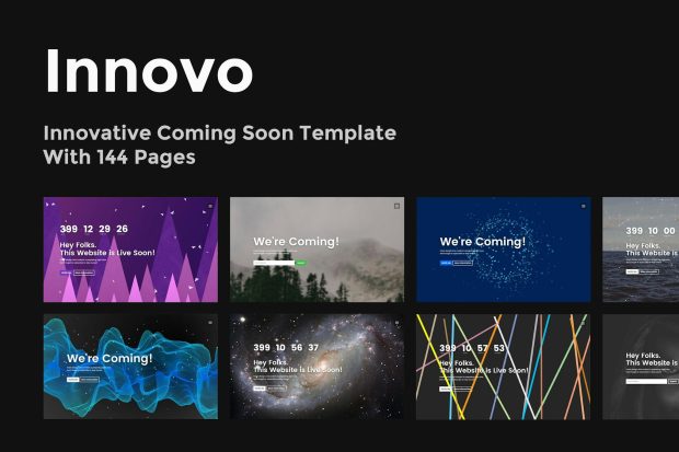 Innovo - Innovative Coming Soon Template