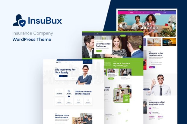 Insubux - Insurance Company WordPress Theme 1.0.4