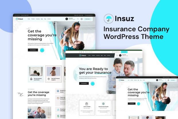 Insuz - Insurance Company WordPress Theme 1.0