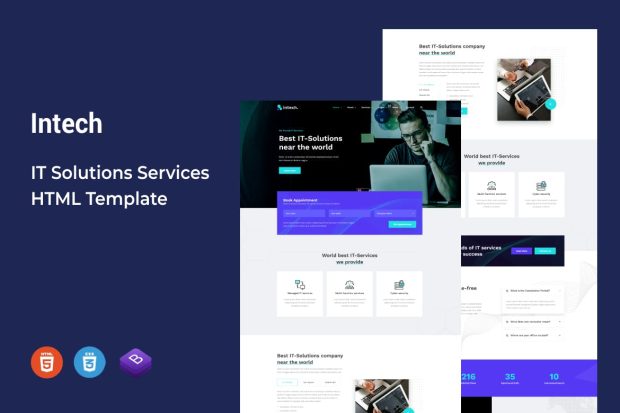 Intech - IT Solutions and Services Template