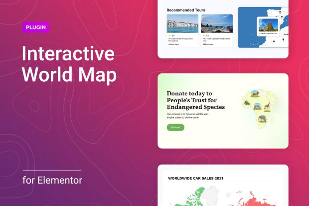 Interactive World Map for Elementor 1.0.4