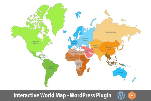 Interactive World Map - WordPress Plugin 1.4