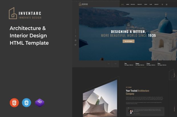 Inventarc - Architecture & Interior HTML Template