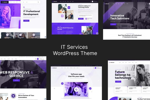 IT Services WordPress Theme - Infetech 1.1.3