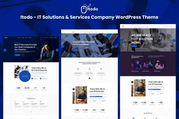 Itodo - IT Solutions & Services Company Theme 1.0