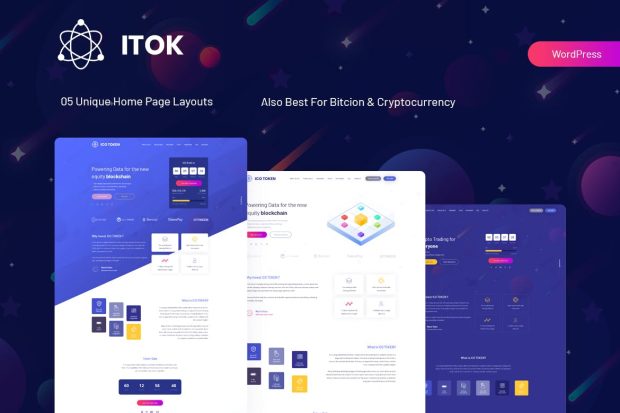 ITok - ICO and Cryptocurrency WordPress Theme 1.1.27