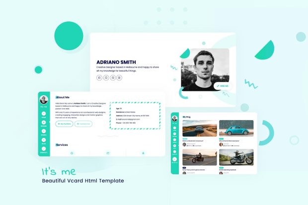 It's me - Premium Resume Html Template