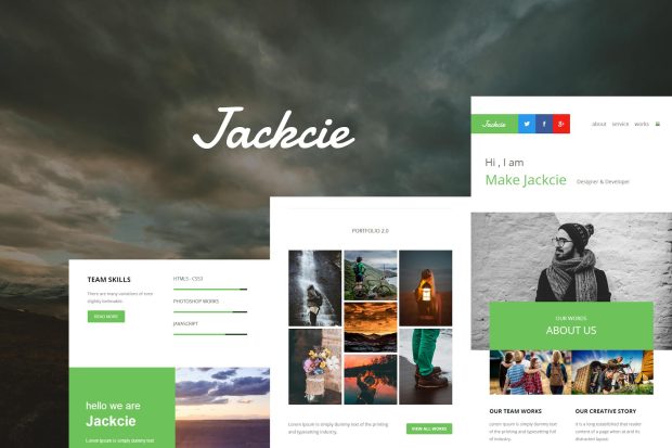 Jackcie Mail - Responsive E-mail Template