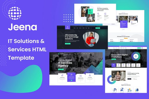 Jeena - Technology & IT Solutions HTML Template