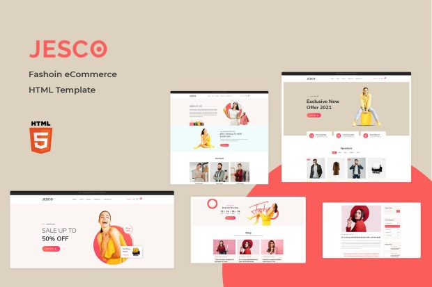 Jesco - Fashion eCommerce HTML Template