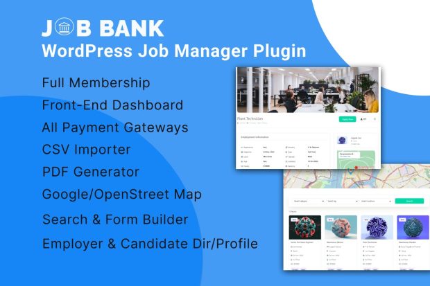 JobBank - WordPress Job manager plugin 1.1.6