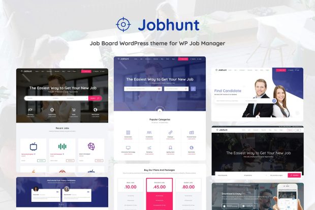 Jobhunt - Job Board WordPress Theme 2.0.5