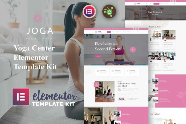 Joga - Meditation & Yoga Elementor Template Kit