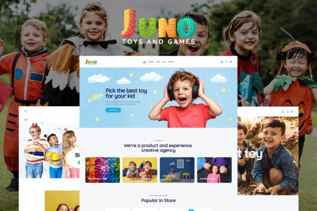 Juno | Kids Toys & Games Store WordPress Theme 2.15.0