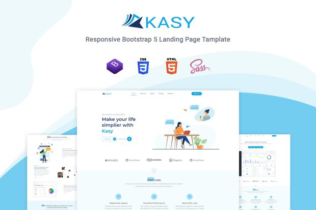 Kasy - Bootstrap 5 Landing page Template