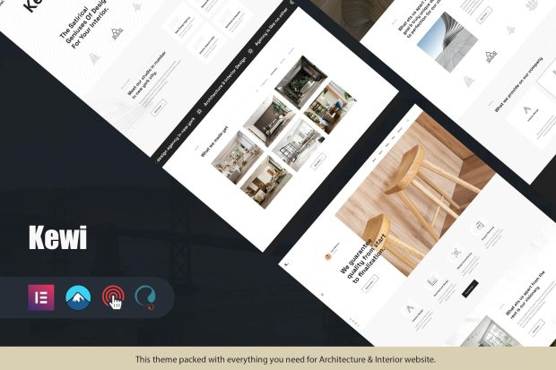 Kewi - Architecture & Interior Agency WordPress Theme 1.0