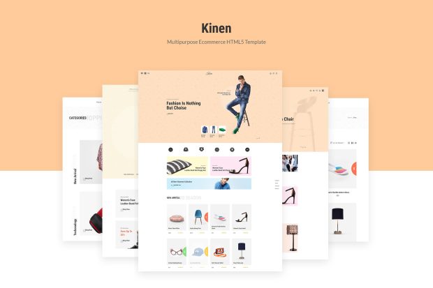 Kinen | Multipurpose Ecommerce HTML5 Template