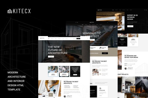 Kitecx - Architecture & Interior HTML Template