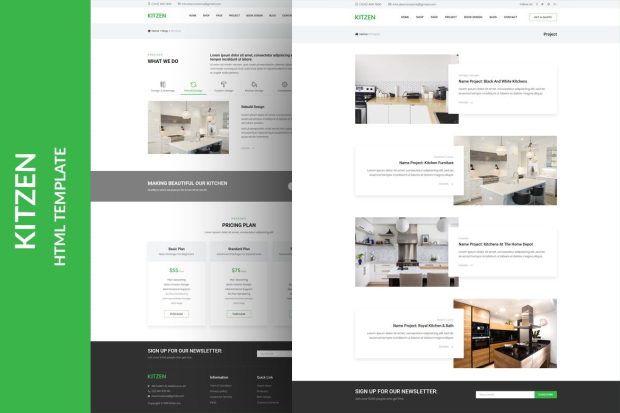 Kitzen | Modern Kitchen HTML Template