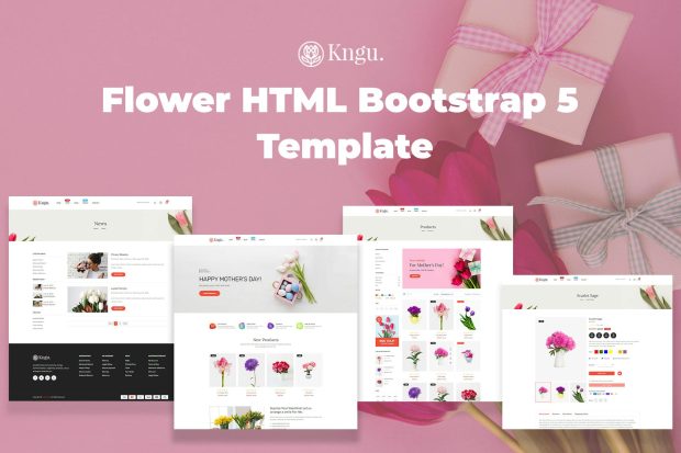 Kngu - Flower HTML Bootstrap 5 Template