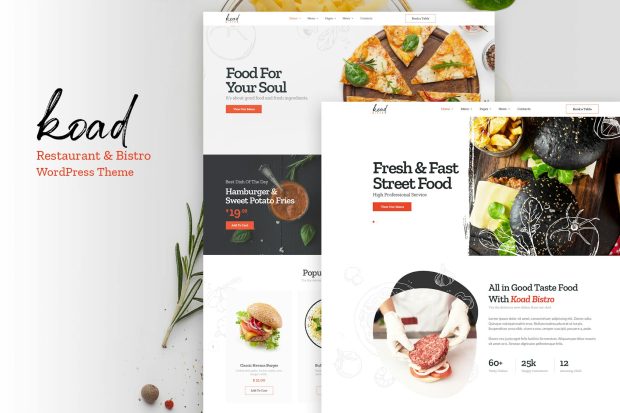 Koad - Restaurant & Bistro WordPress Theme 1.0.