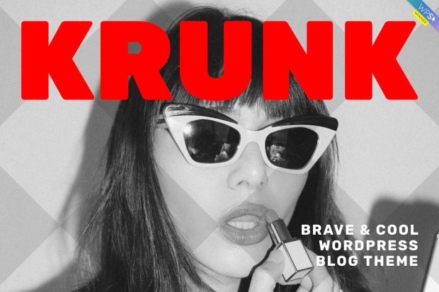 Krunk - Brave & Cool WordPress Blog Theme 5.0.6