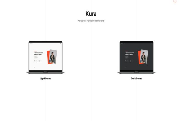 Kura - Personal Portfolio Vuejs Template