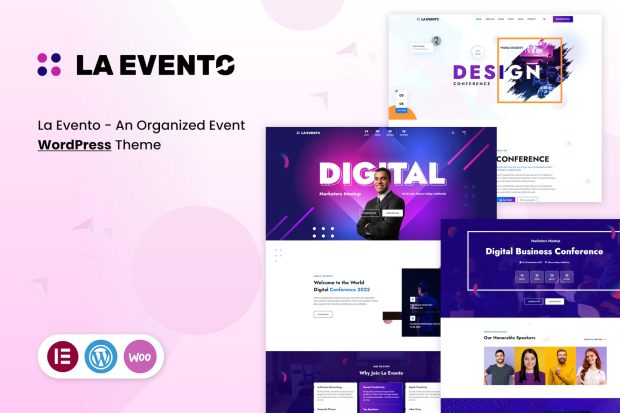 La Evento - An Organized Event WordPress Theme 1.0.1