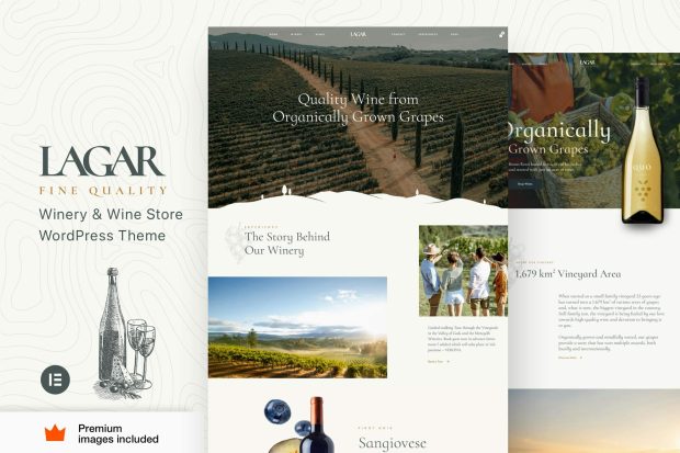 Lagar - Winery Wine Elementor Pro Theme 9.1